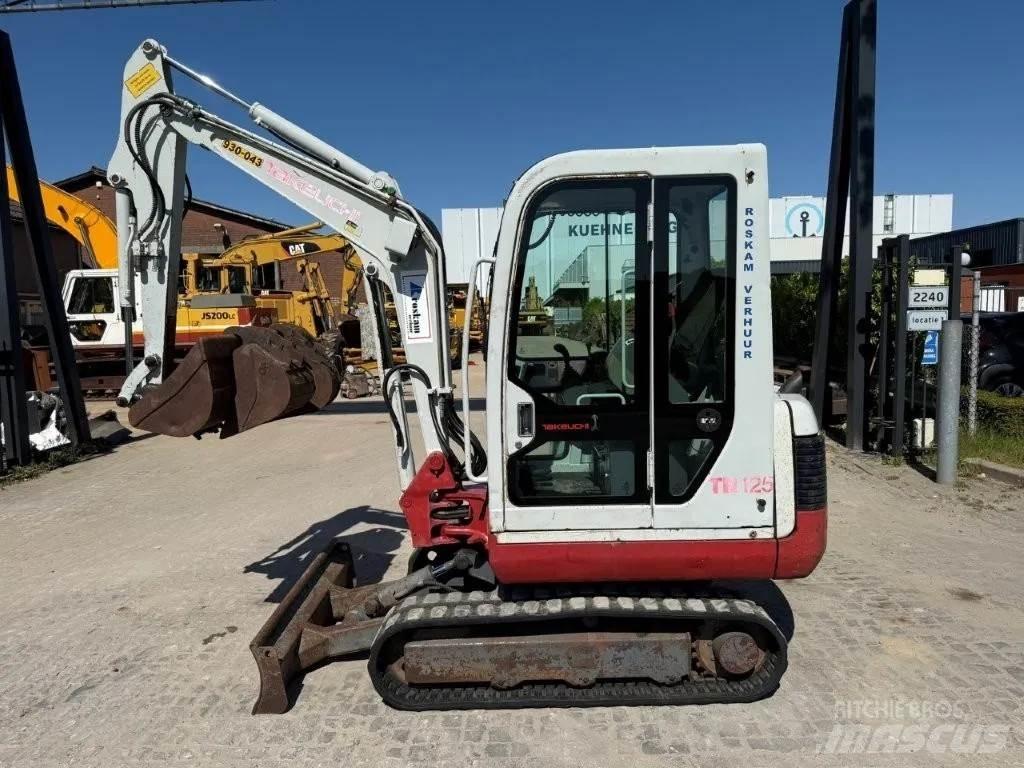 Takeuchi TB125 حفارات صغيرة أقل من 7 طن (حفارات صغيرة)