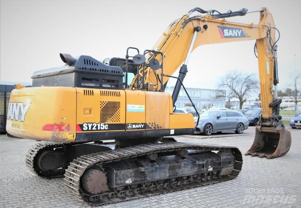 Sany SY 215 C حفارات زحافة