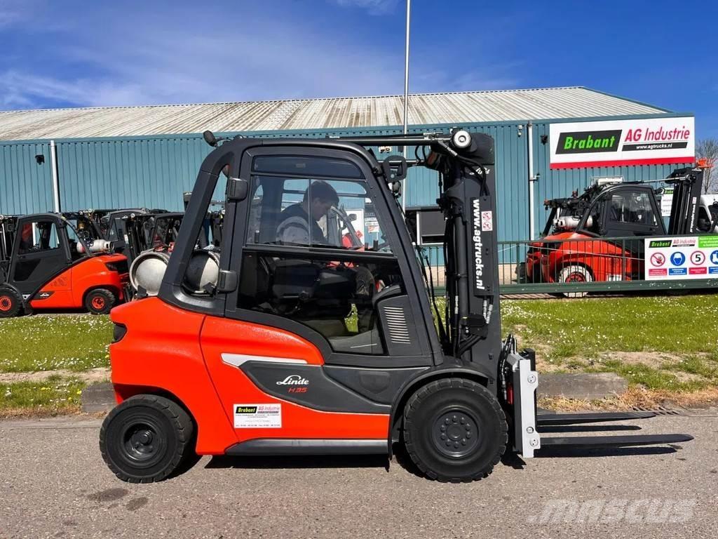 Linde H35T-01 شاحنات LPG
