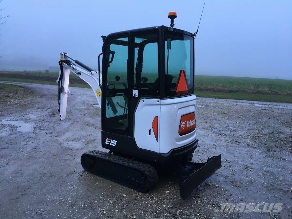 Bobcat E 19 حفارات صغيرة أقل من 7 طن (حفارات صغيرة)