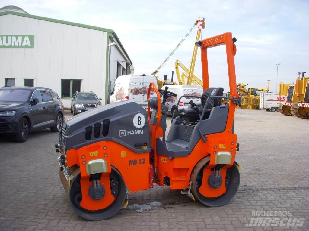 Hamm HD 12 VV مداحل ثنائية الاسطوانة
