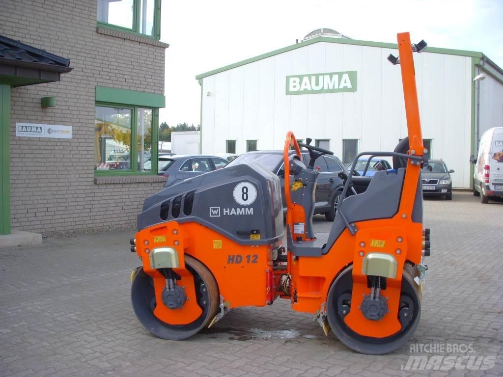 Hamm HD 12 VV مداحل ثنائية الاسطوانة