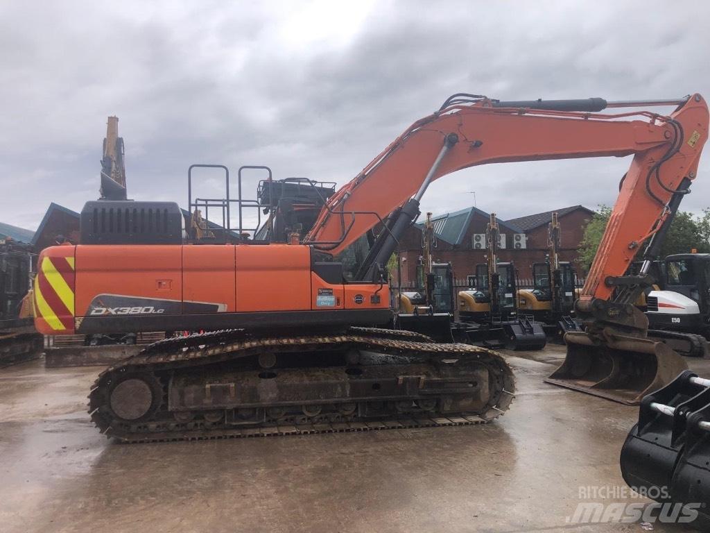Doosan DX380LC-5 حفارات زحافة