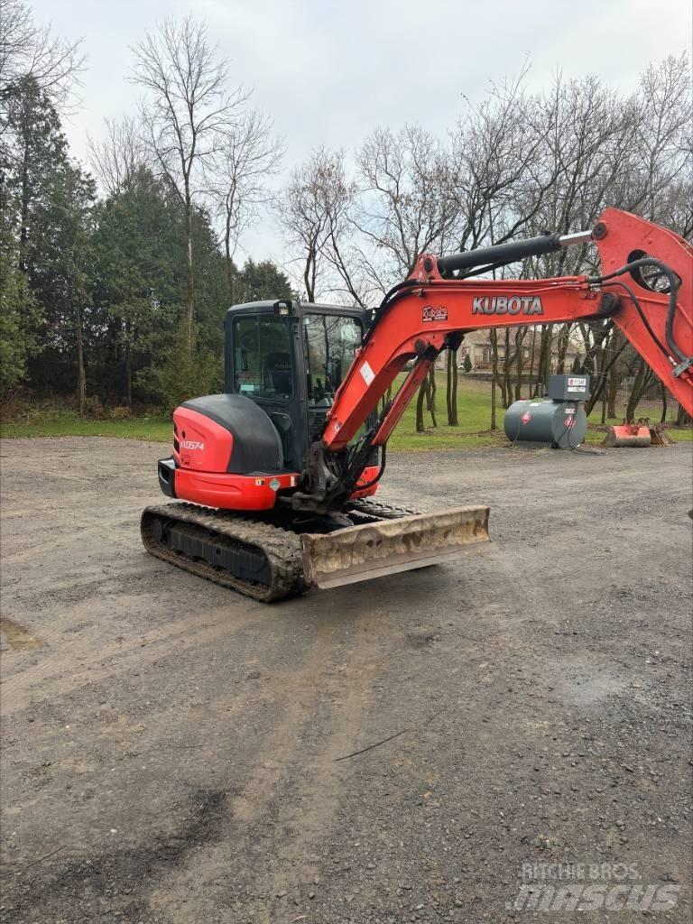 Kubota KX 057-4 حفارات صغيرة أقل من 7 طن (حفارات صغيرة)