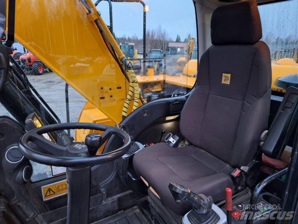 JCB JS 145 W حفارات بعجل