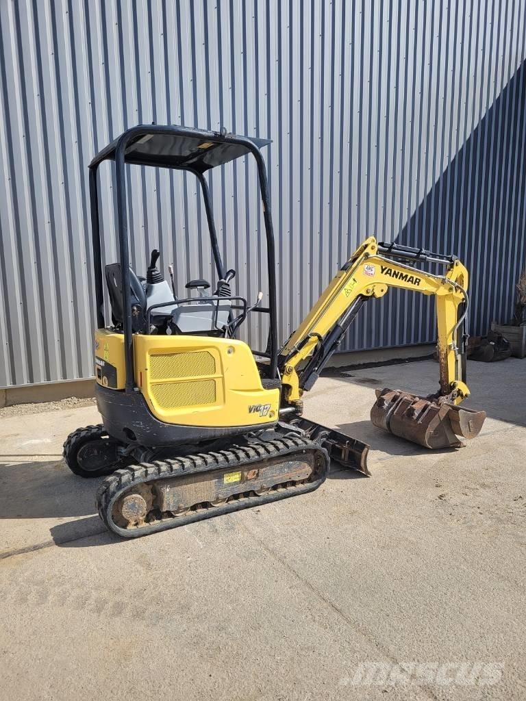 Yanmar Vio 17 U حفارات صغيرة أقل من 7 طن (حفارات صغيرة)