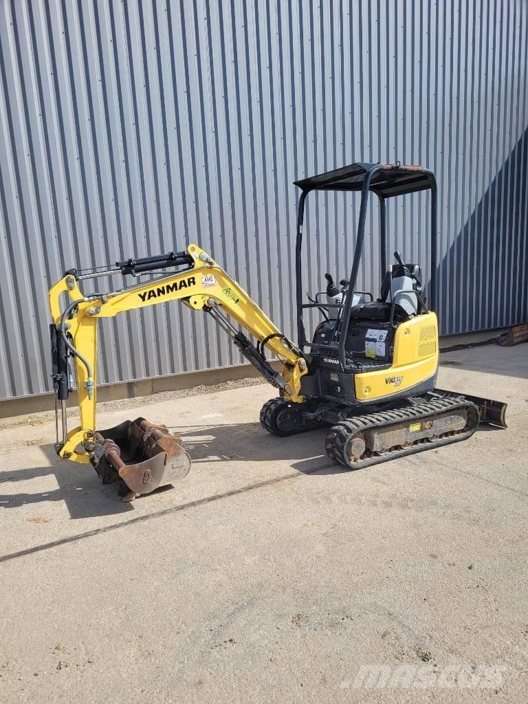 Yanmar Vio 17 U حفارات صغيرة أقل من 7 طن (حفارات صغيرة)