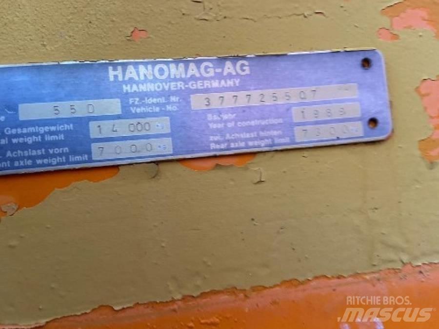 Hanomag 55 D لوادر بعجل