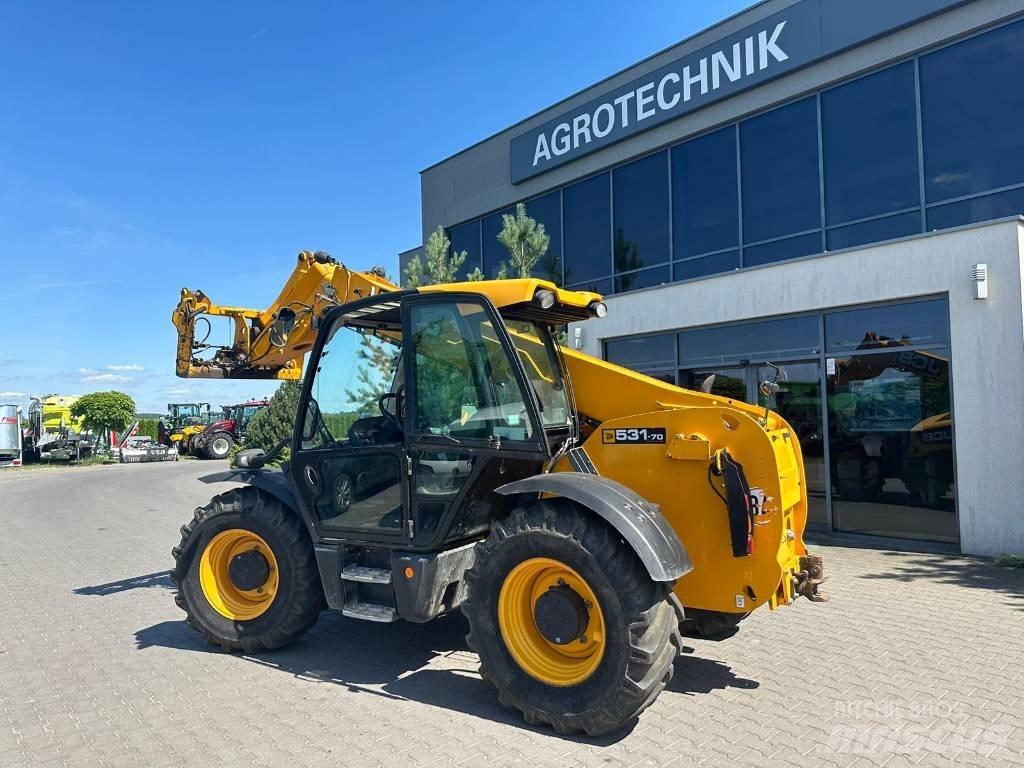 JCB 531-70 Agri Plus معدات مناولة لأغراض الزراعة