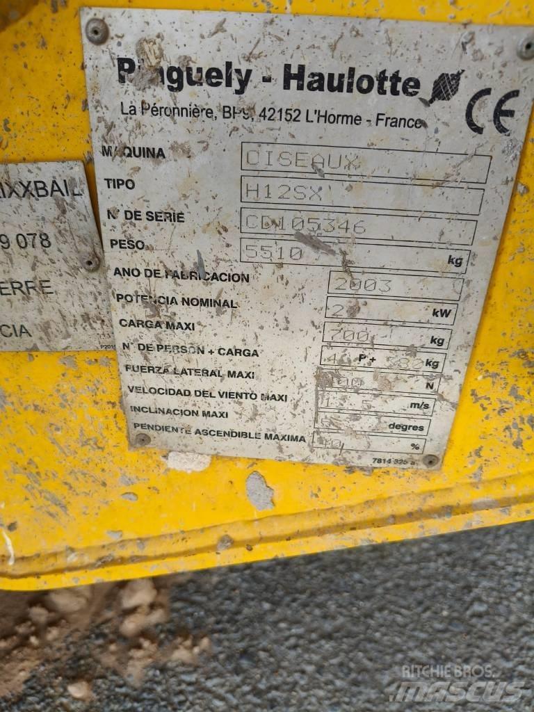 Haulotte H 12 SX رافعات مقصية الشكل