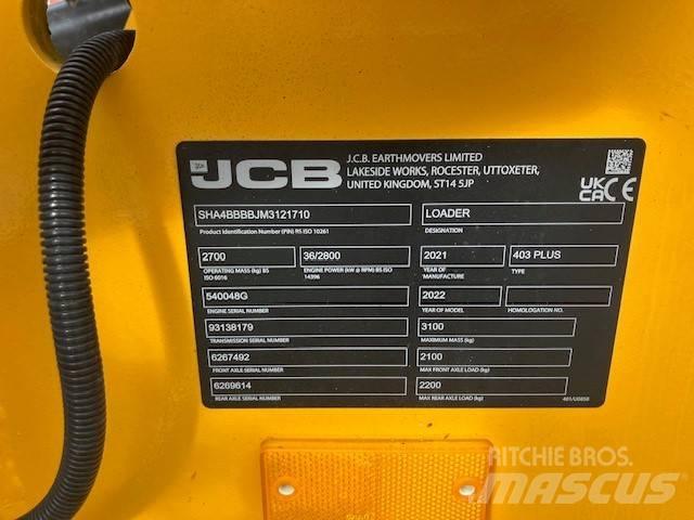 JCB 403 plus لوادر صغيرة