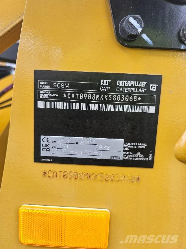 CAT 908 M لوادر بعجل