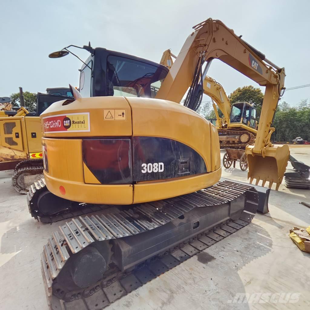 CAT 308 D حفارات وسط 7 طن - 12 طن