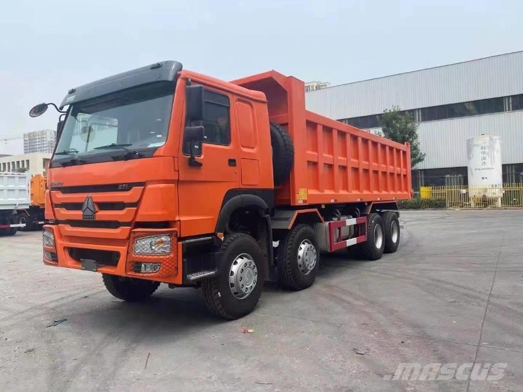 Howo 371 شاحنات قلابة