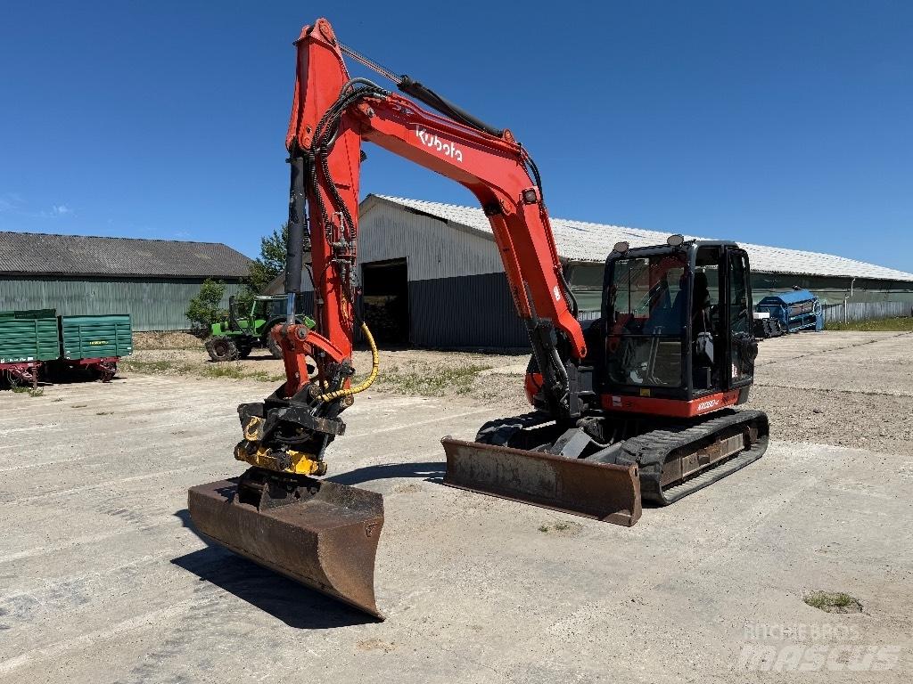 Kubota KX080-4 حفارات وسط 7 طن - 12 طن