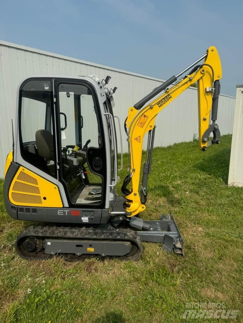 Wacker ET 18 حفارات صغيرة أقل من 7 طن (حفارات صغيرة)