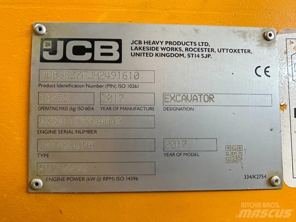 JCB JS370LC حفارات زحافة