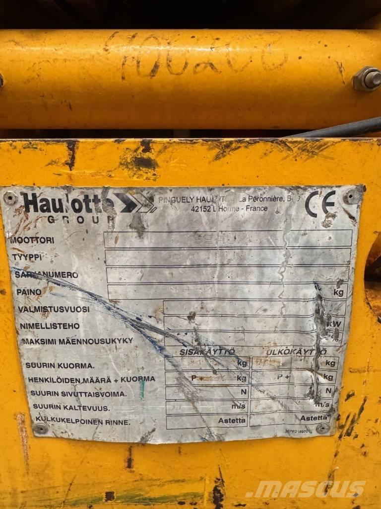 Haulotte Optimum  8 رافعات مقصية الشكل