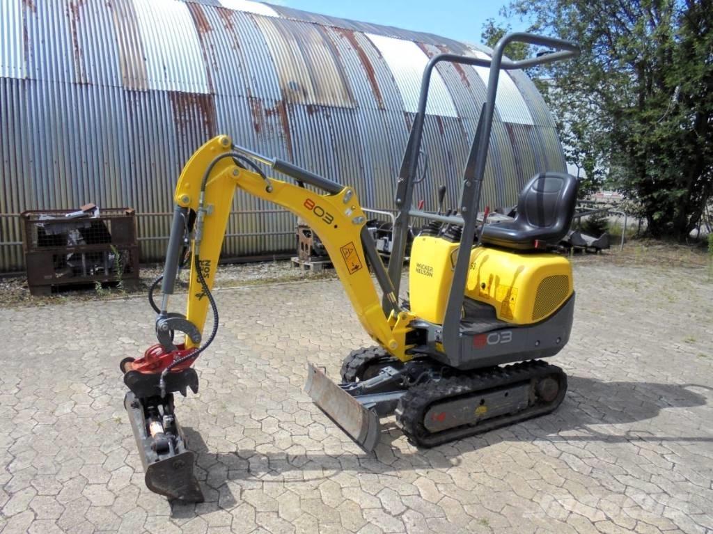 Wacker Neuson 803 حفارات صغيرة أقل من 7 طن (حفارات صغيرة)