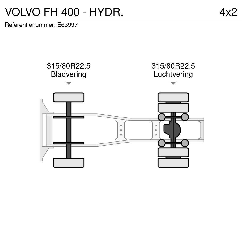 Volvo FH 400 - HYDR. وحدات الجر