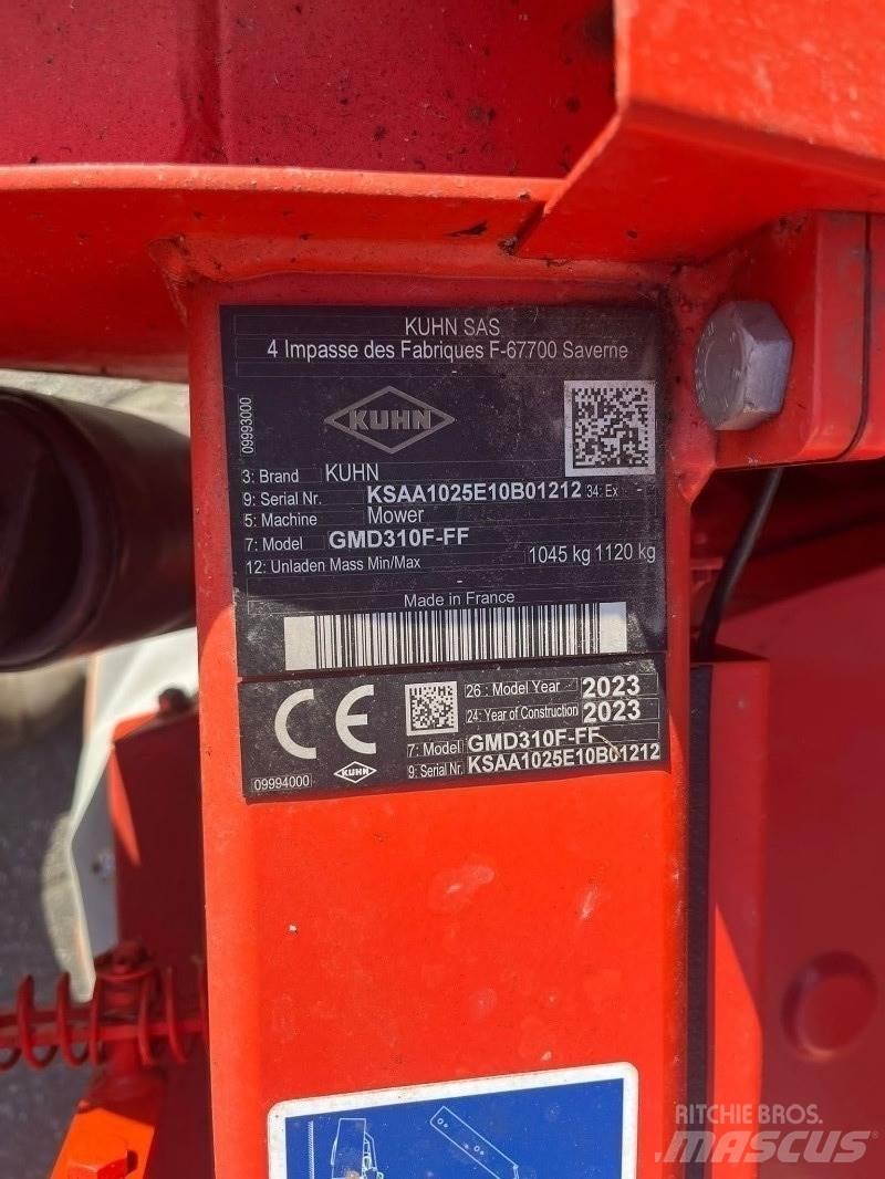 Kuhn GMD 310F جزازات مكيفات