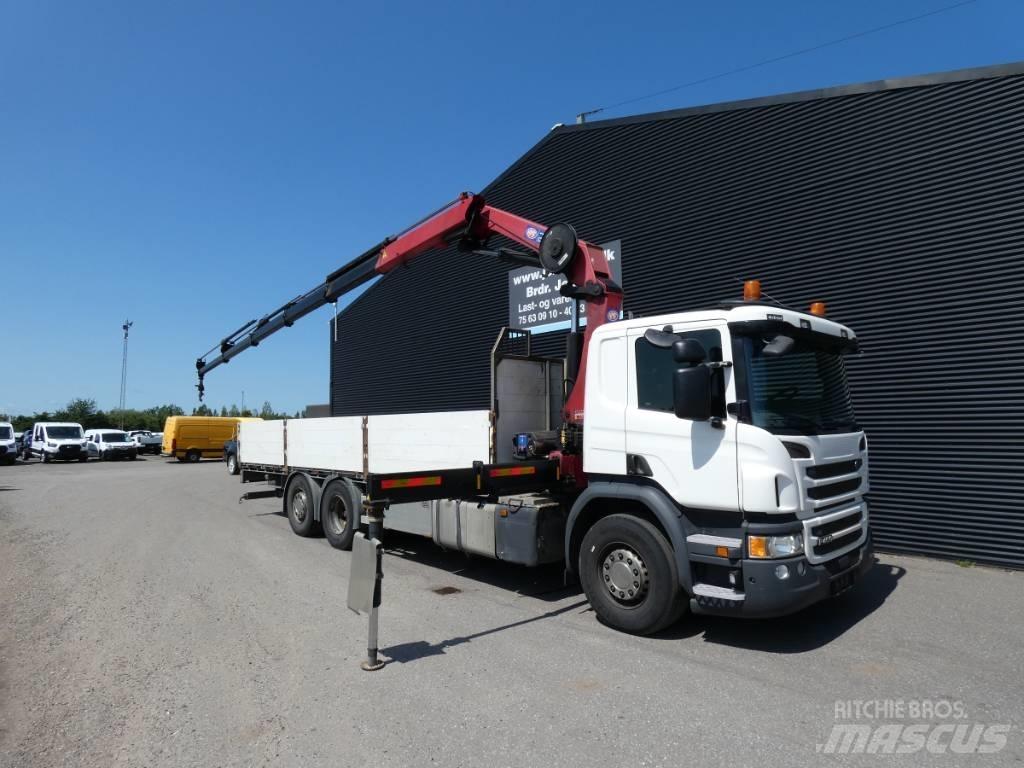 Scania P 450 شاحنات الرافعات