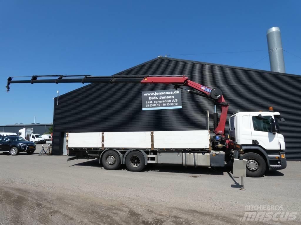 Scania P 450 شاحنات الرافعات
