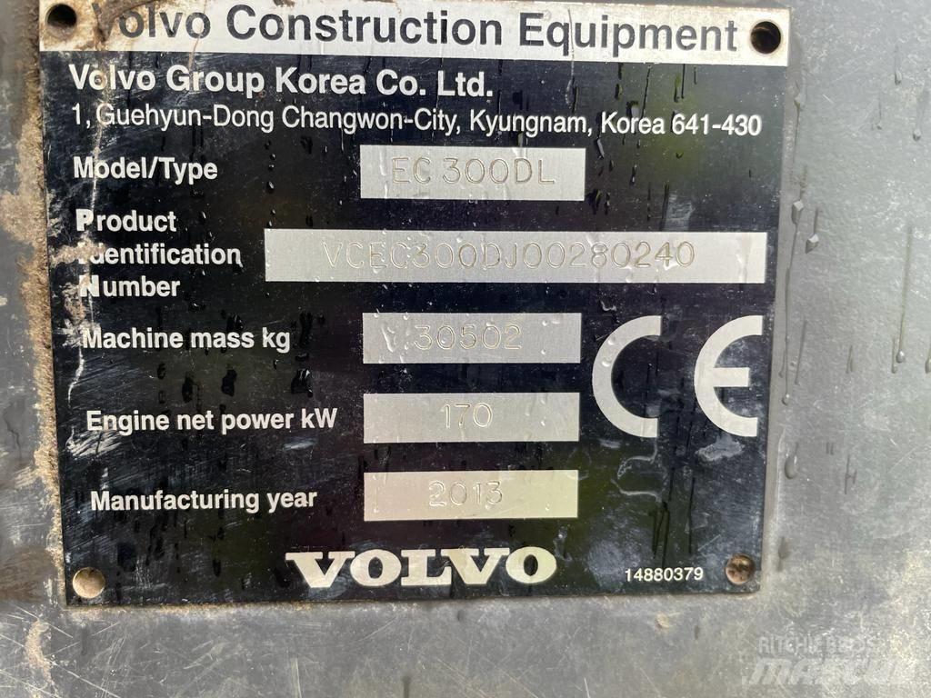 Volvo EC 300 D L حفارات زحافة