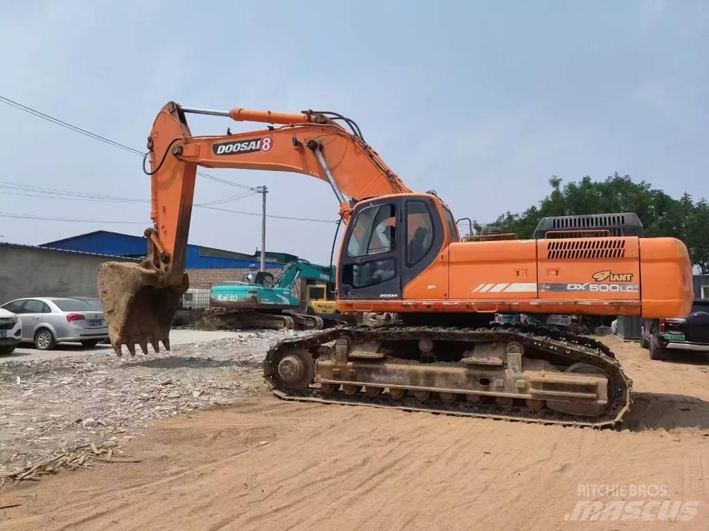 Doosan DX 500 LC حفارات زحافة