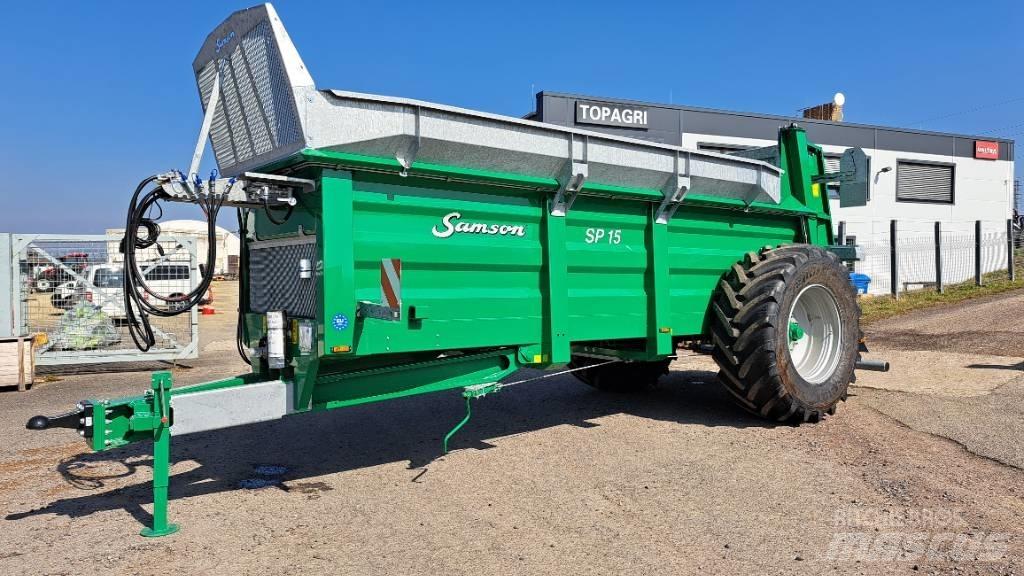 Samson SP 15 معدات توزيع السماد العضوي