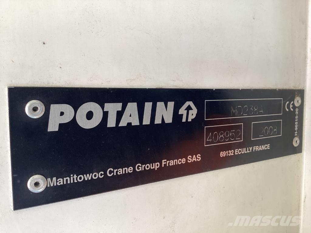 Potain MD238A رافعات برجية