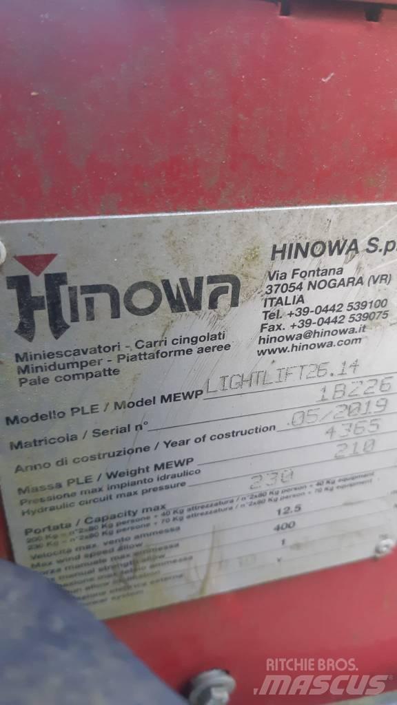 Hinowa 2614 رافعات ومنصات أخرى