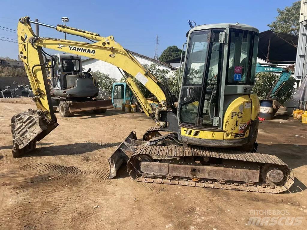 Yanmar Vio 55-5 B حفارات صغيرة أقل من 7 طن (حفارات صغيرة)