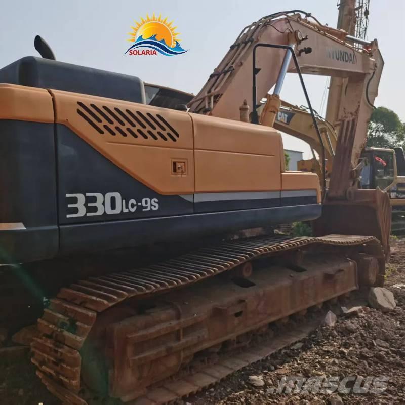 Hyundai R330LC-9S حفارات زحافة