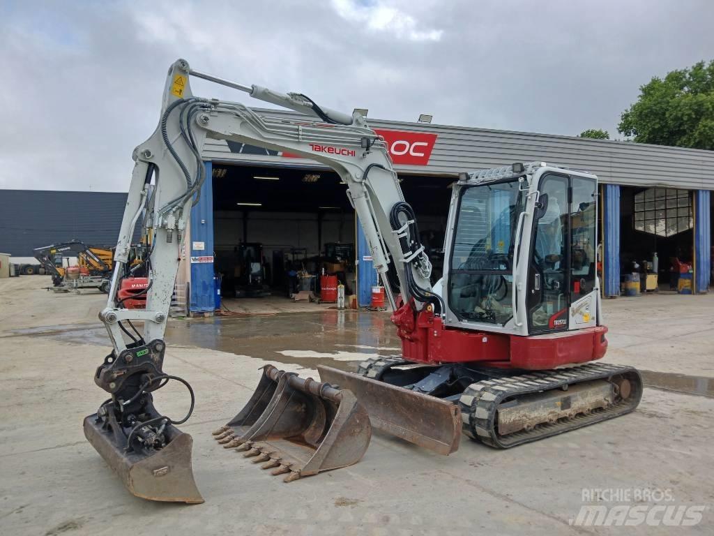 Takeuchi TB 257 FR حفارات صغيرة أقل من 7 طن (حفارات صغيرة)