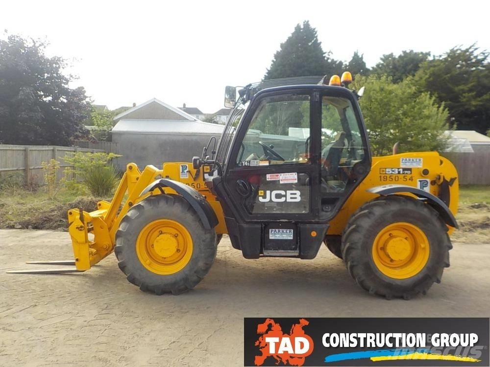 JCB 531-70 مناولات متداخلة