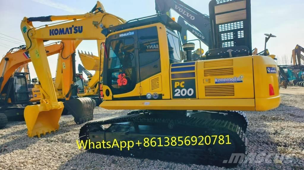 Komatsu PC 200-8 حفارات زحافة