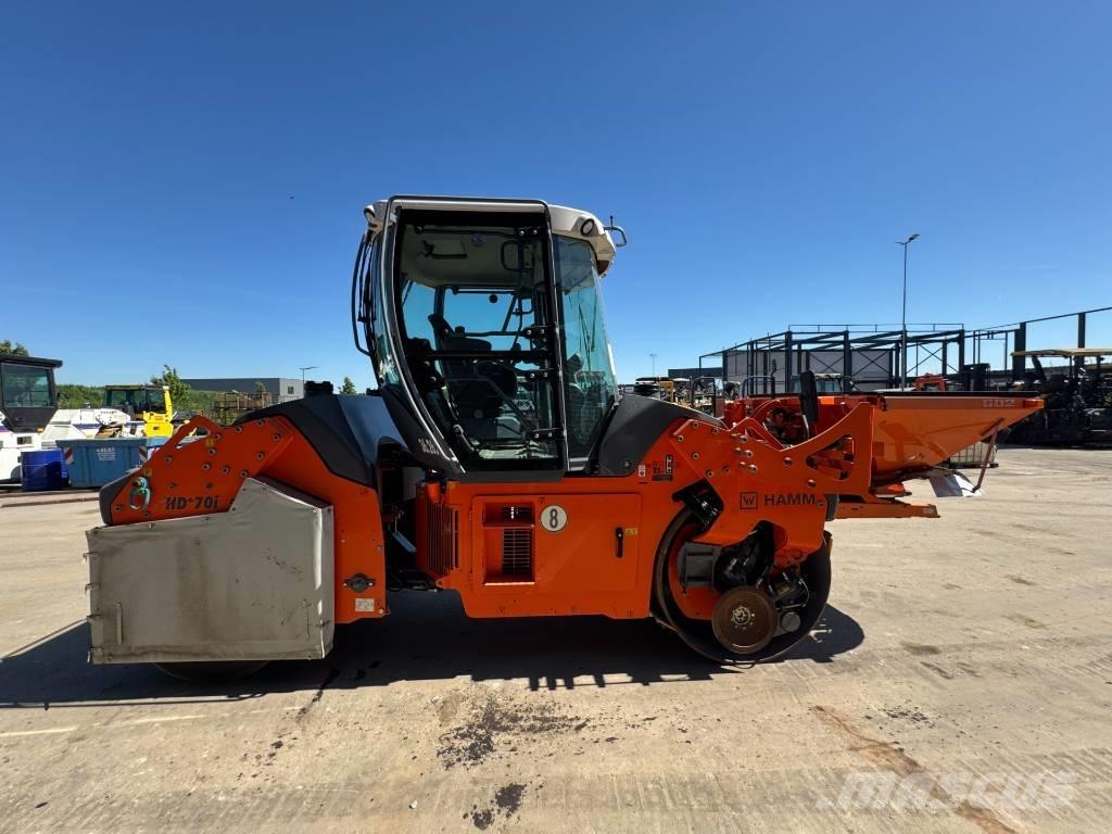 Hamm HD+ 70i VT مداحل مزدوجة