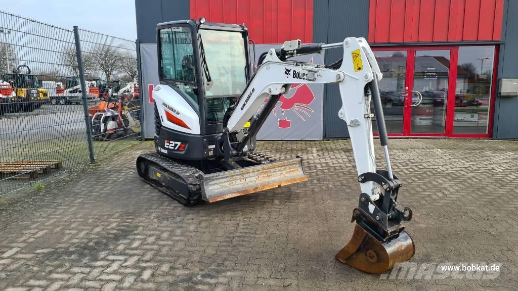Bobcat E 27z حفارات صغيرة أقل من 7 طن (حفارات صغيرة)
