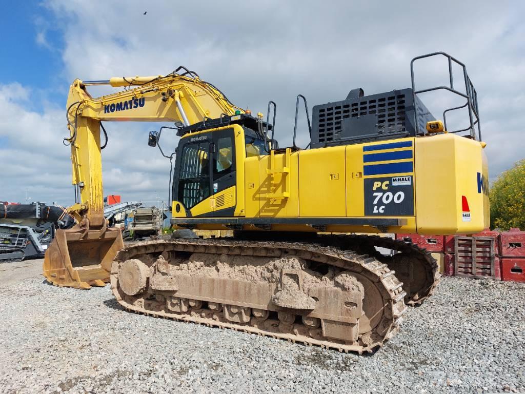 Komatsu PC700LC-11 حفارات زحافة