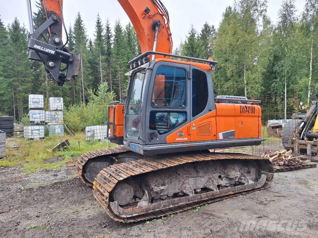 Doosan DX 180 -5 حفارات زحافة