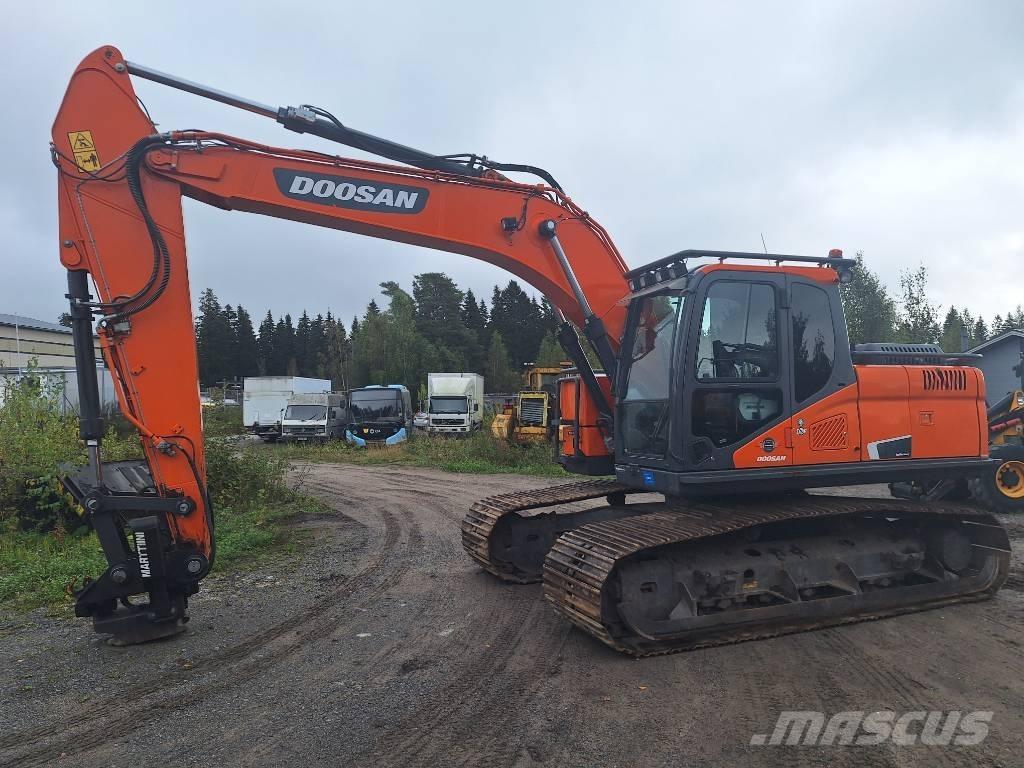 Doosan DX 180 -5 حفارات زحافة