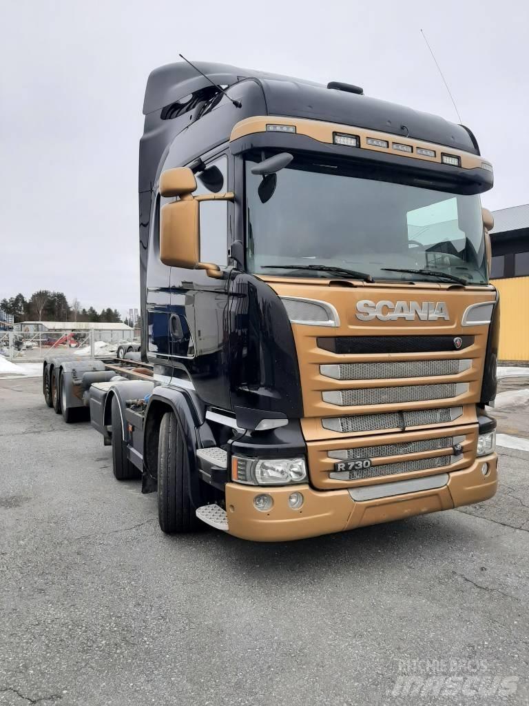 Scania R 730 شاحنات بمقصورة وهيكل