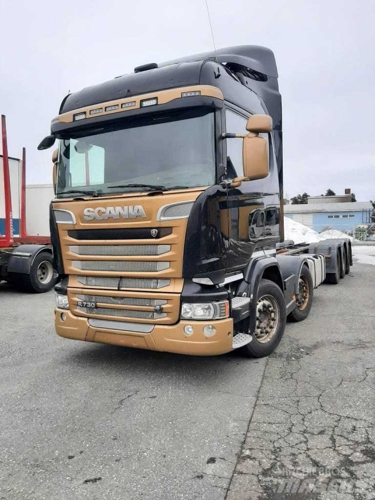 Scania R 730 شاحنات بمقصورة وهيكل