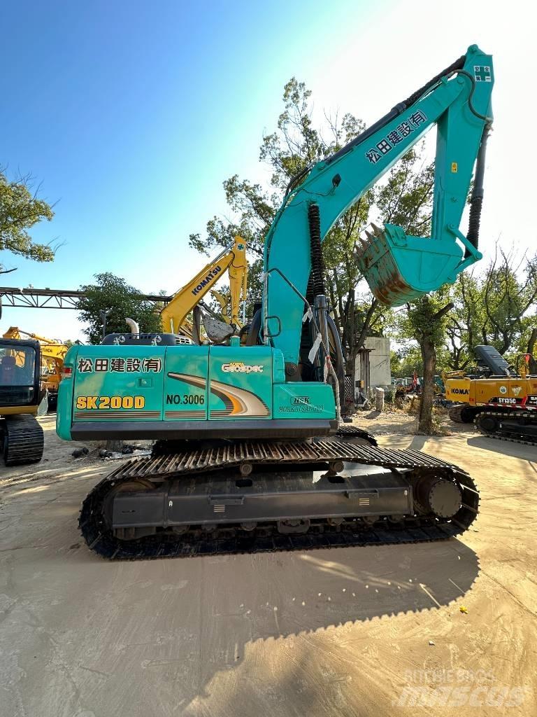 Kobelco SK 200/20ton/ حفارات زحافة
