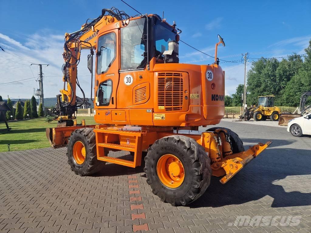 Komatsu PW110 حفارات بعجل