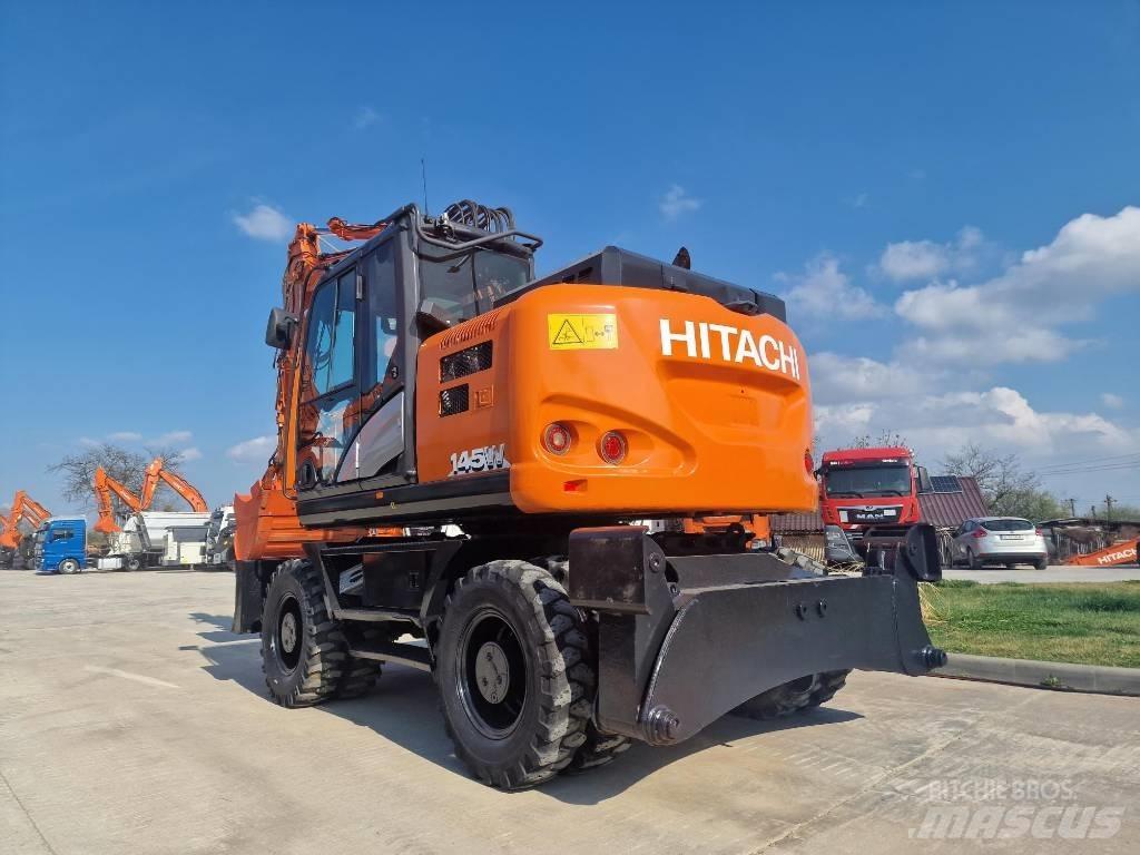 Hitachi ZX 145 W-6 حفارات بعجل