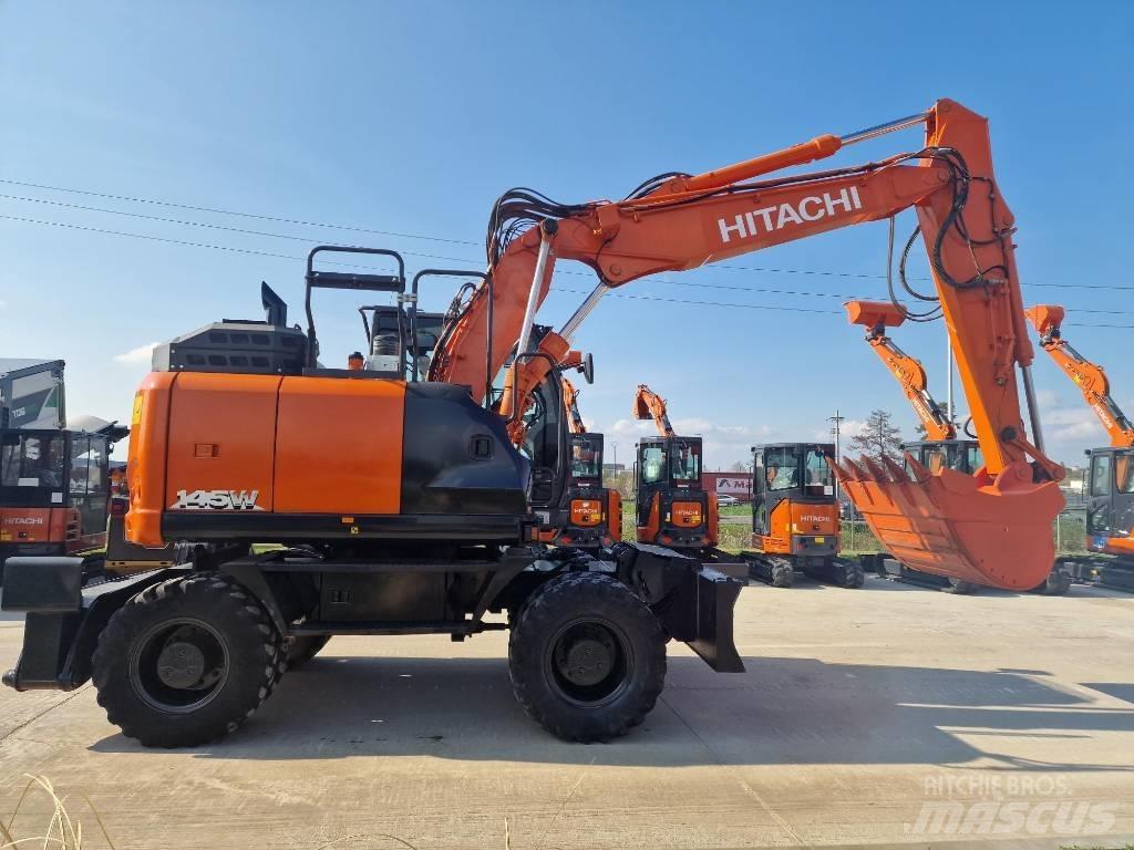Hitachi ZX 145 W-6 حفارات بعجل