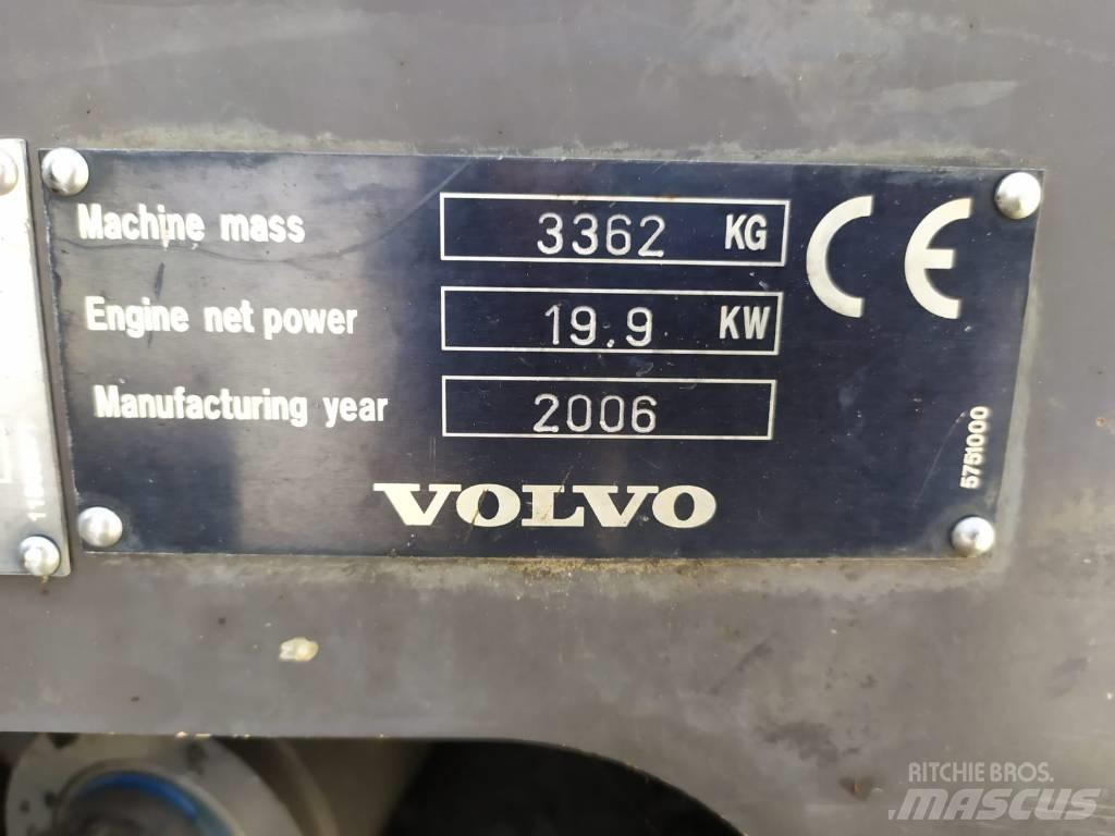 Volvo ECR 38 حفارات صغيرة أقل من 7 طن (حفارات صغيرة)