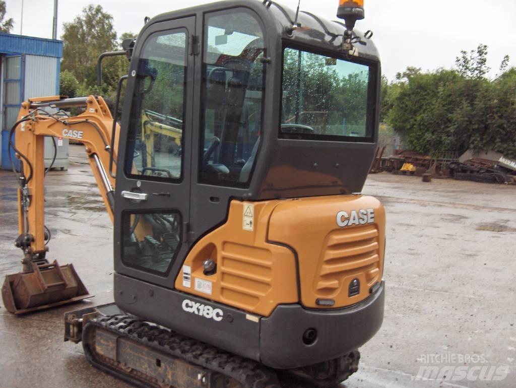 CASE CX 18 C حفارات صغيرة أقل من 7 طن (حفارات صغيرة)